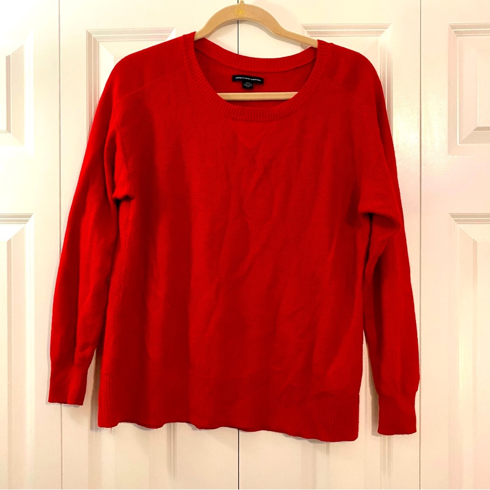 AEO Waffle Sweater